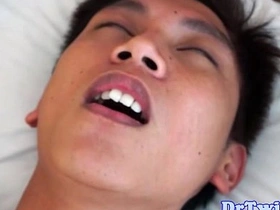 Amateur twink gets bareback and electrosex treatment from Asian doctors