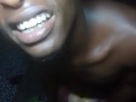 African American man receives anal sex from Indian neighbor
