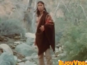Cherokee gay gives a sensual 69 with his hairy counterpart