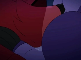 Gay-themed animations of FNaF characters engaging in sexual activities