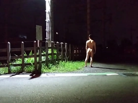 Gay amateurs having sex outdoors in Japan