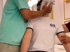 First scene of a Vietnamese gay porn video featuring a hot guy